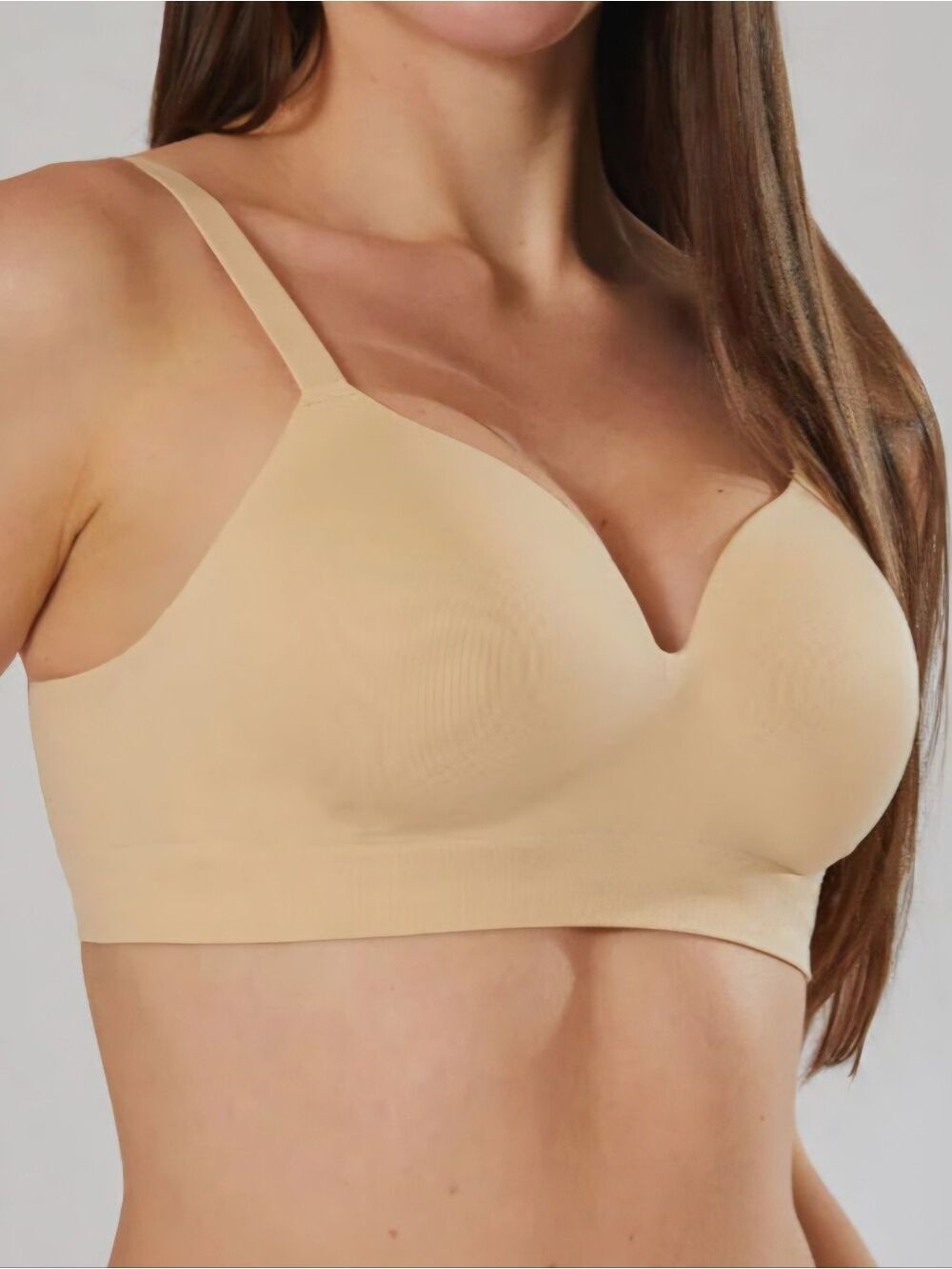 Body & Bra Supportive Comfort Bra Beige Size L New in Package